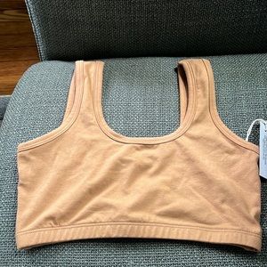 ARQ full coverage taupe bra medium new